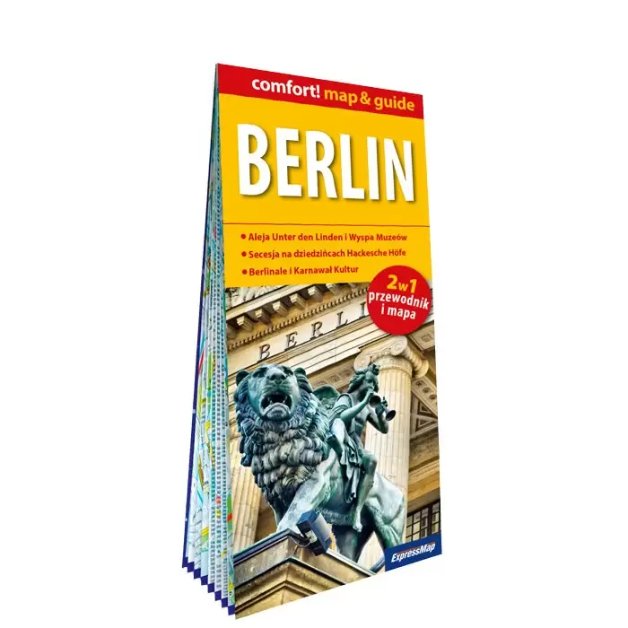 Berlin 2w1: przewodnik i mapa