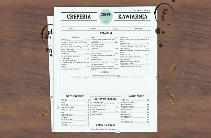 Crepe Cafe Warszawa