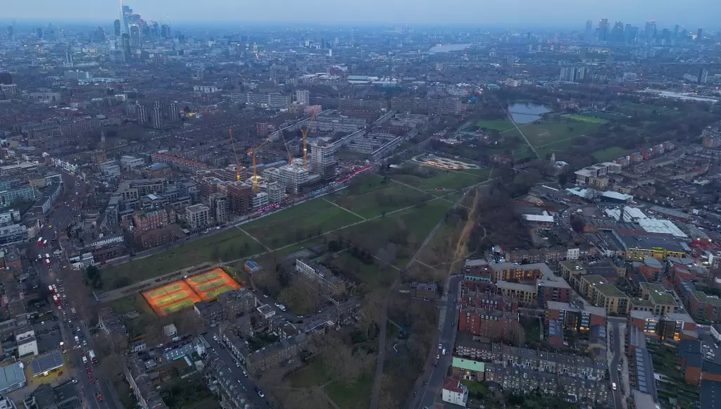 18. Burgess Park Viewpoint