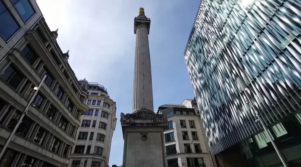 15. Monument to the Great Fire of London