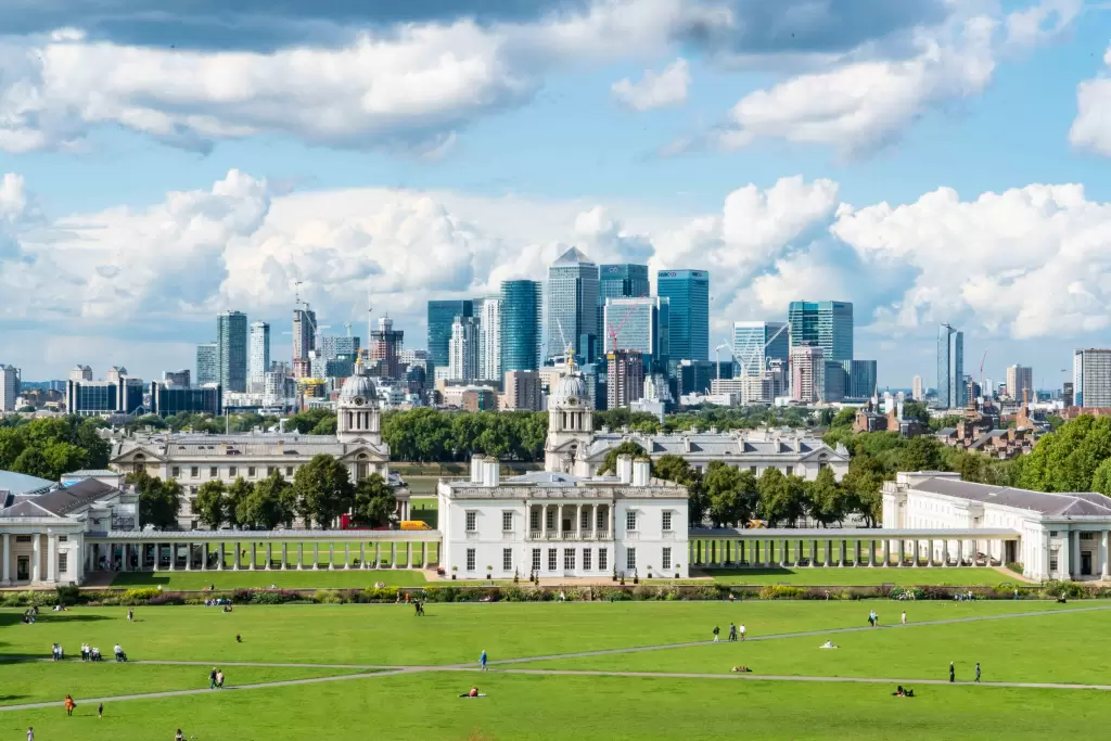 17. Greenwich Park – punkt widokowy przy Royal Observatory