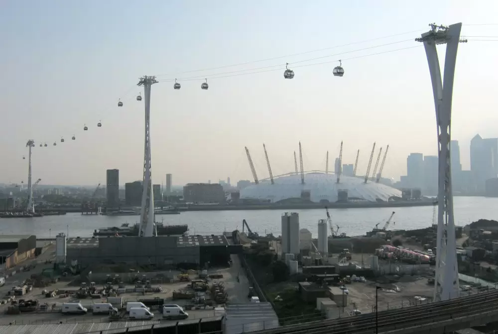 8. Emirates Air Line Cable Car